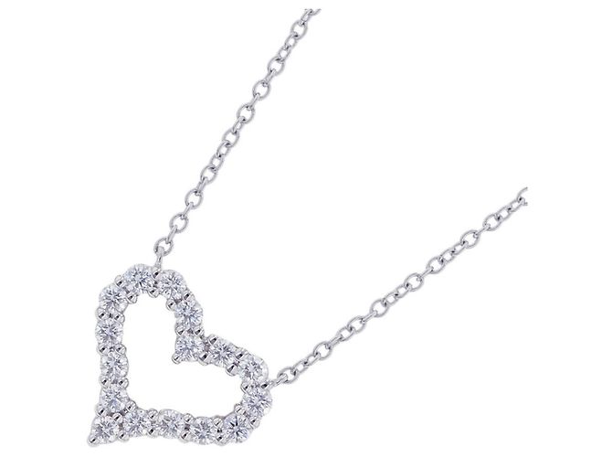 Autre Marque Collar Tiffany & Co. Sentimental Heart Pendant Mini Diamond