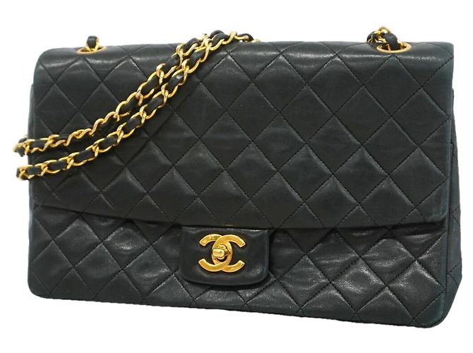 Borsa a tracolla Chanel Matelassé Nero