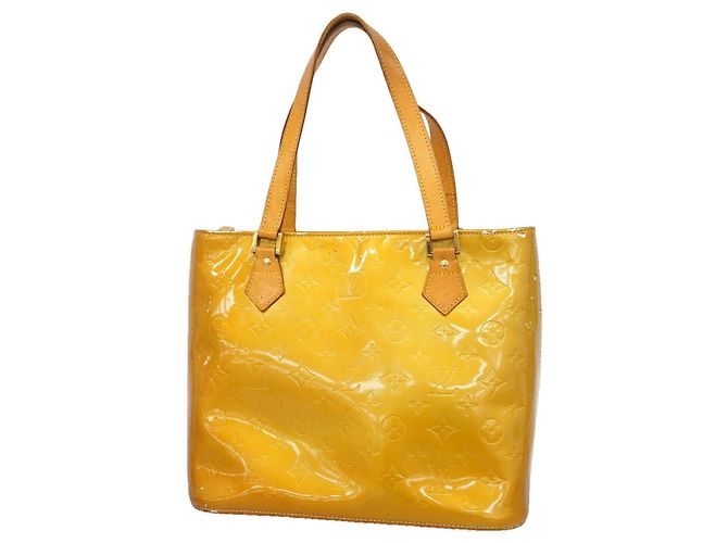 Borsa Tote Louis Vuitton Vernis Houston Grigio