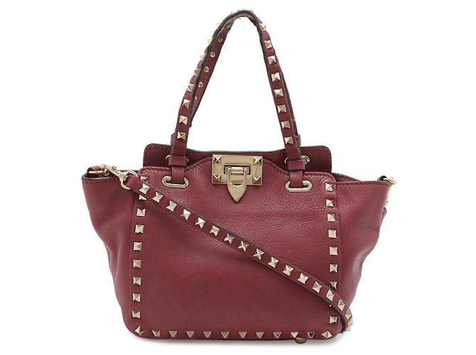 Valentino Garavani Bolsa Valentino Rockstud Rosa