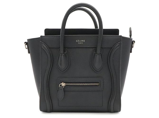 Céline Borsa Celine Luggage Nano Shopper Nero