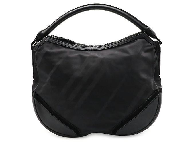 Borsa a tracolla Burberry Shadow Check Nero