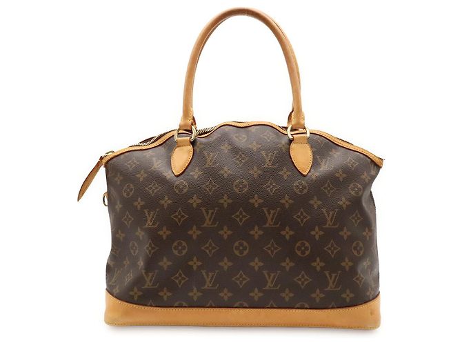 Bolsa Louis Vuitton Monogram Lockit Marrom