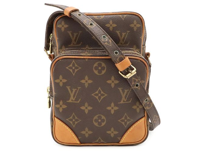 Borsa a tracolla Louis Vuitton Monogram Amazon Marrone