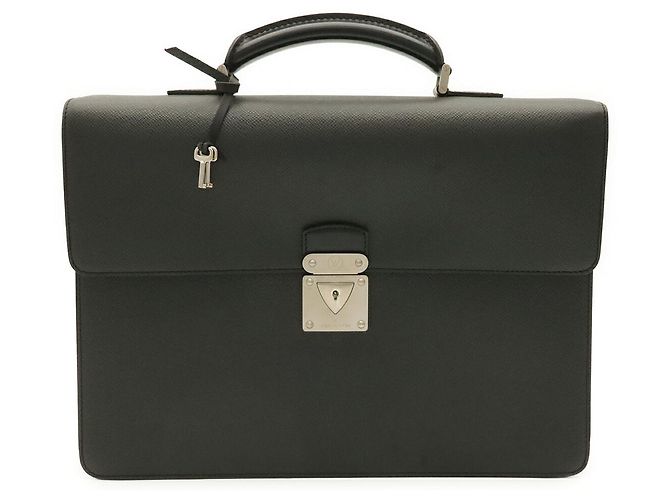 Pasta Louis Vuitton Taiga Preto