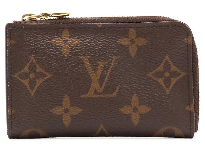 Portamonete Louis Vuitton Monogram Marrone