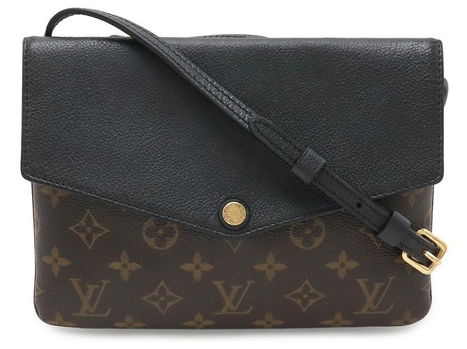 Borsa a tracolla Louis Vuitton Monogram Twice Nero