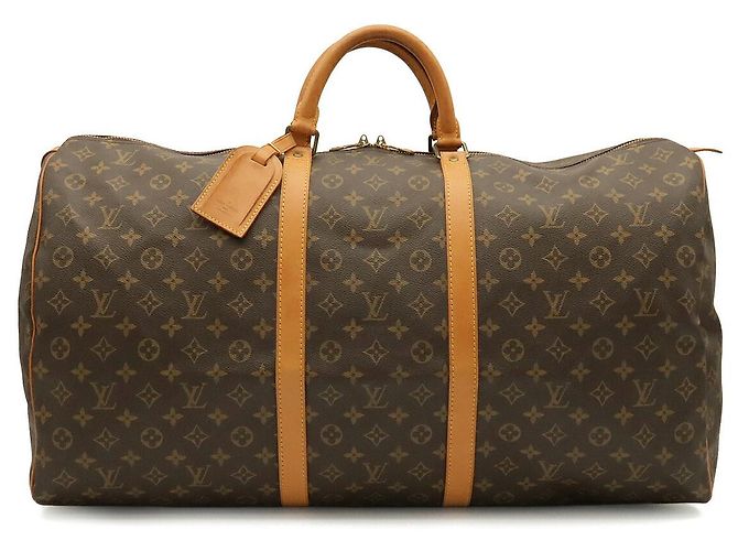 Mala de Viagem Louis Vuitton Keepall Marrom