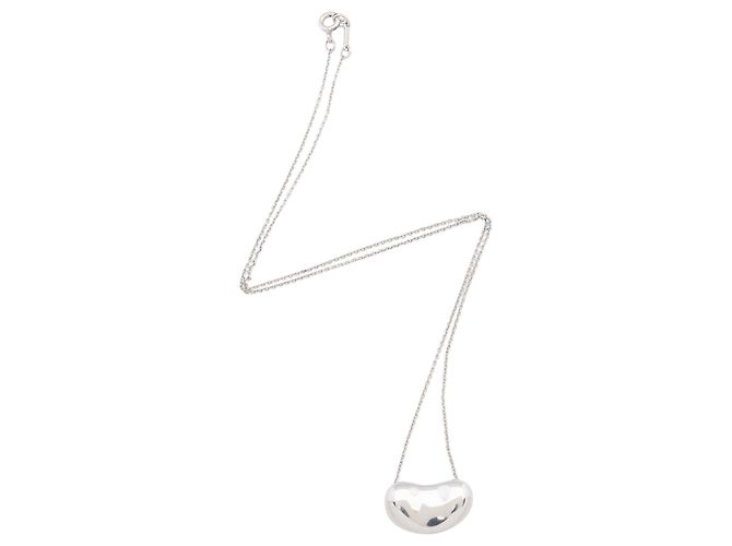 Collar Tiffany & Co. Elsa Peretti Bean 20mm en plata de ley Metálico