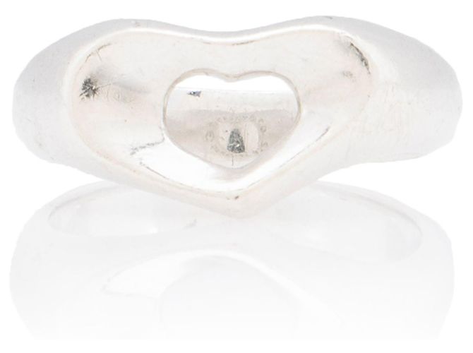 Anillo Open Heart en plata de ley Elsa Peretti de Tiffany & Co. - Size 4 1/2 Metálico