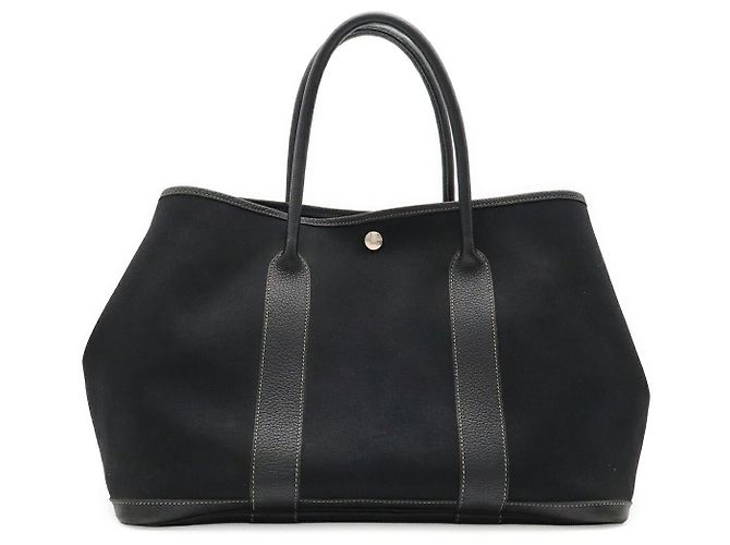 Hermès Borsa Hermes Garden Party Tote Nero