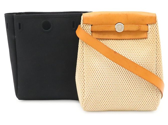 Borsa a tracolla Hermès in tessuto Multicolore