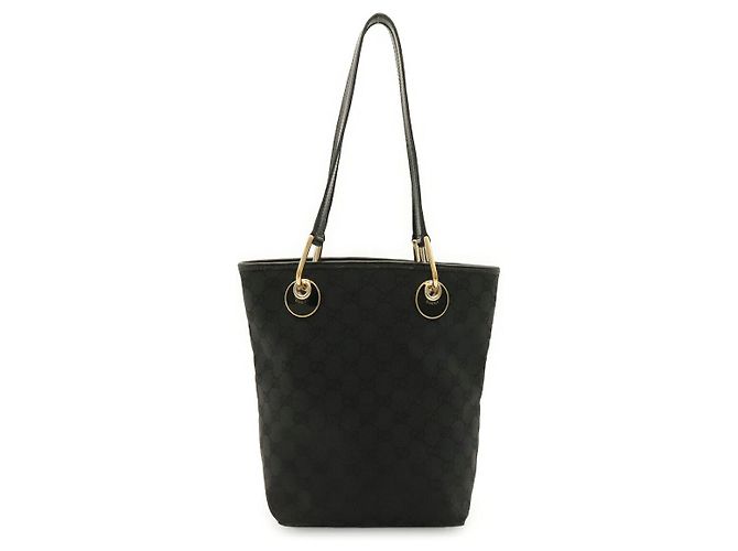 Borsa Tote Gucci GG Canvas Nero