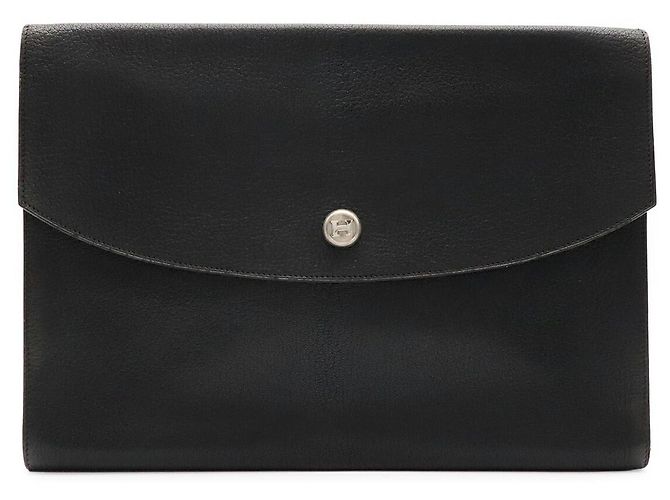 Hermès Hermes Pochette Rio Clutch Schwarz