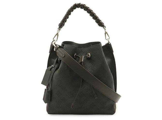 Louis Vuitton Mulia Monogram Mahina 2WAY Tote Nero
