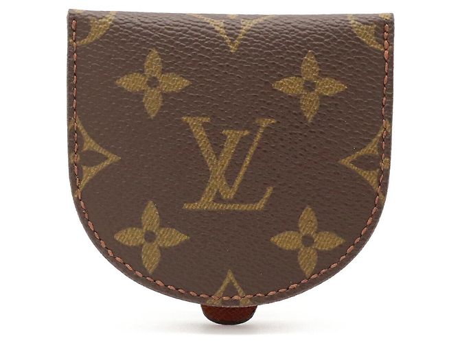Louis Vuitton Monogram Coin Case Brown
