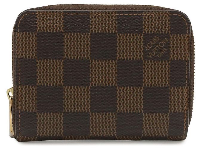 Louis Vuitton Zippy Coin Purse Brown