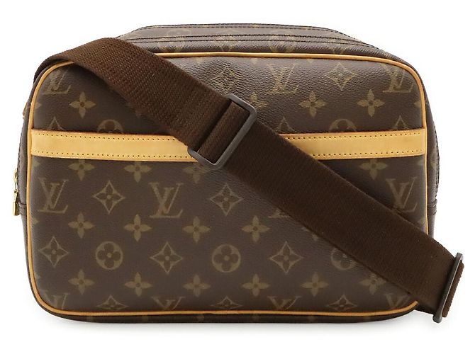 Borsa a tracolla Louis Vuitton Reporter PM Marrone