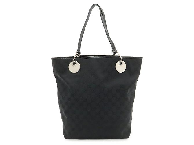 Borsa Tote Gucci GG Canvas Nero