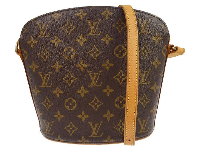 Louis Vuitton Drouot Monogram Canvas Marrom