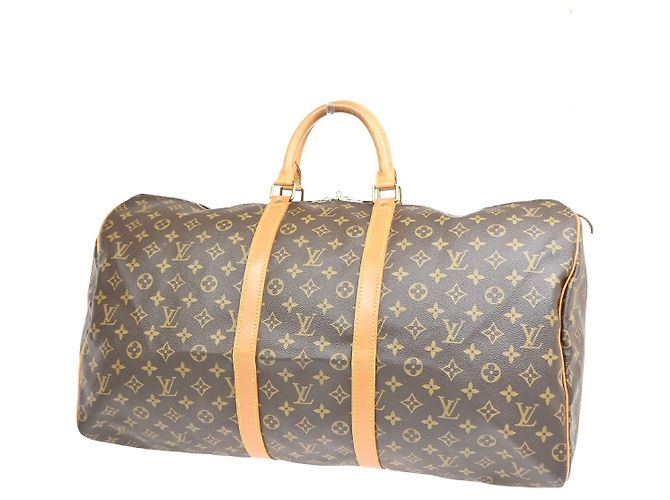 Louis Vuitton Keepall Monogram Canvas 55 Marrom