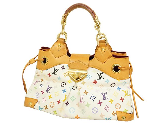 Borsa Louis Vuitton Monogram Multicolor Ursula Bianco