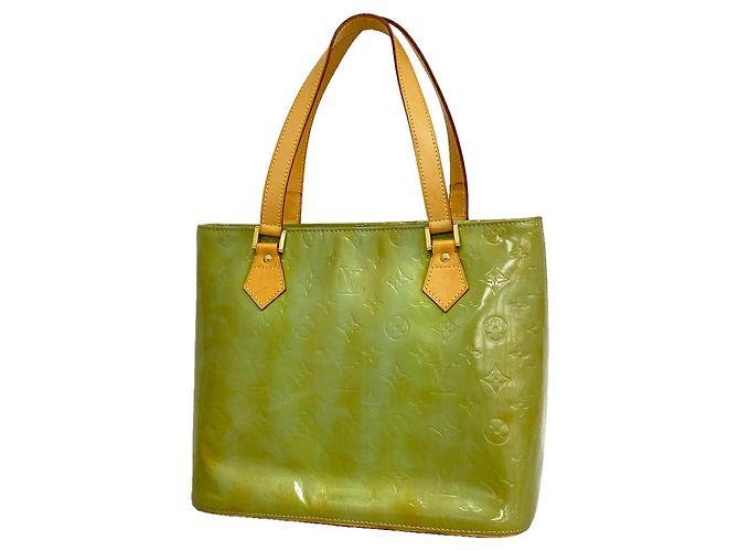 Louis Vuitton Vernis Houston Tote Bag Light blue