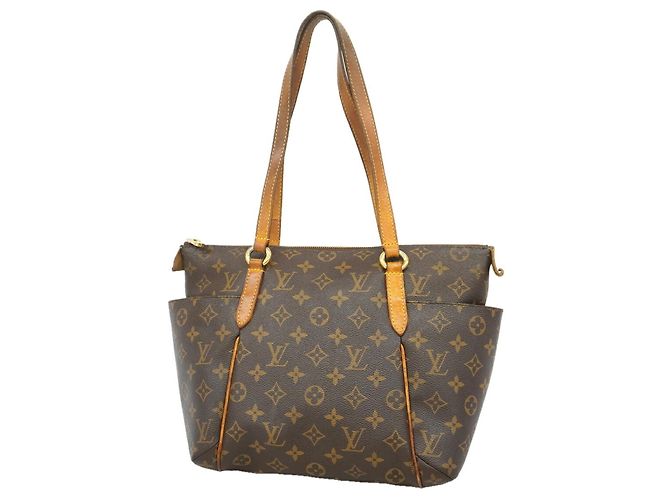 Saco Tote Louis Vuitton Monogram Totally PM Marrom