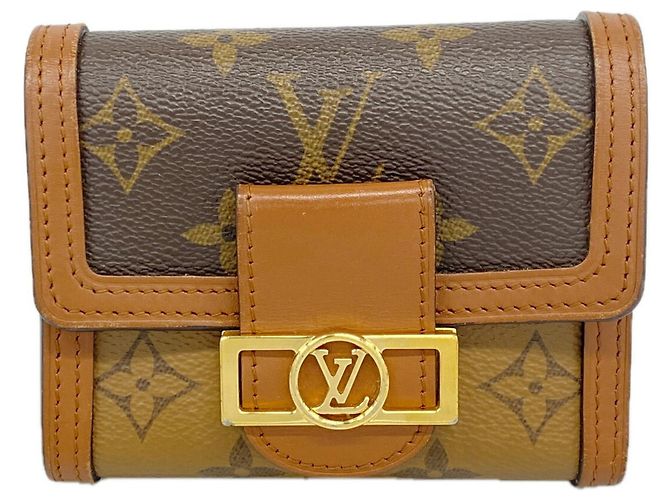 Louis Vuitton Tri-fold Wallet Brown