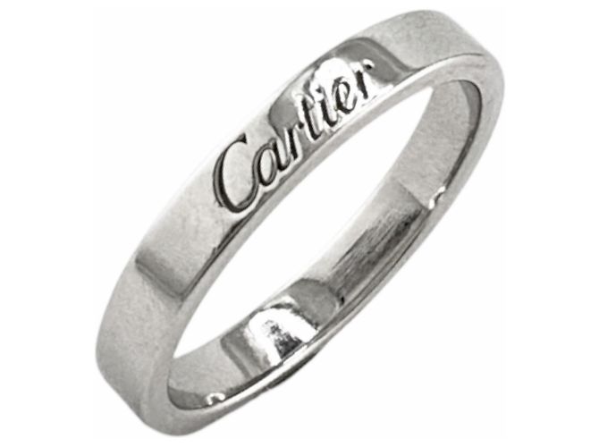 Cartier C Ehering Silber