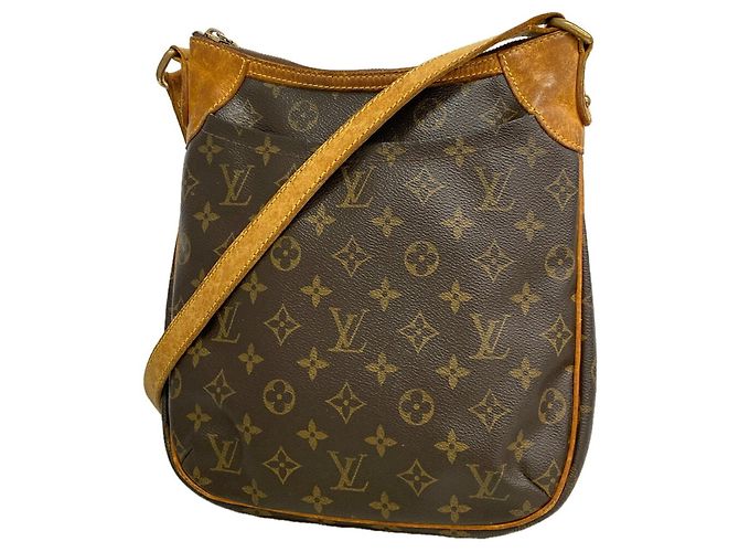Borsa a tracolla Louis Vuitton Monogram Odeon PM Marrone