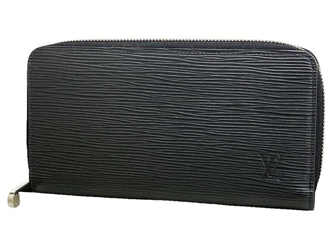 Louis Vuitton Epi Zippy Wallet Black