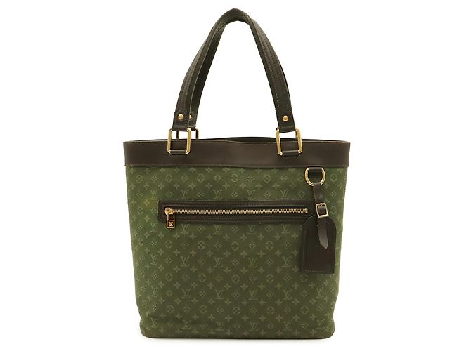 Borsa Tote Louis Vuitton Monogram Mini Lucille GM Verde Cachi Monogramma