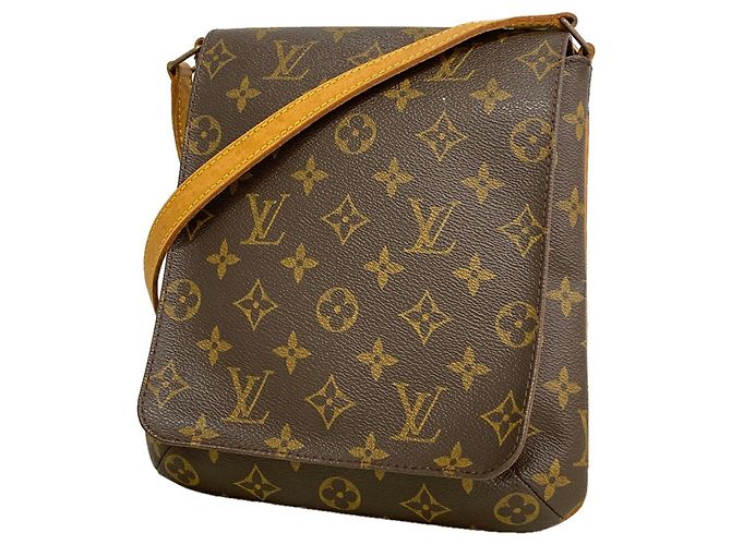 Borsa a tracolla Louis Vuitton Monogram Musette Salsa Marrone