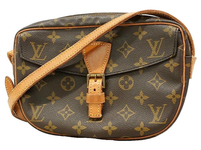 Borsa a tracolla Louis Vuitton Monogram Jeune Fine Marrone