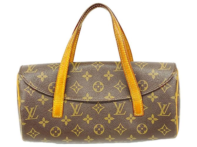 Sac à main Louis Vuitton Monogram Sonatine Marron