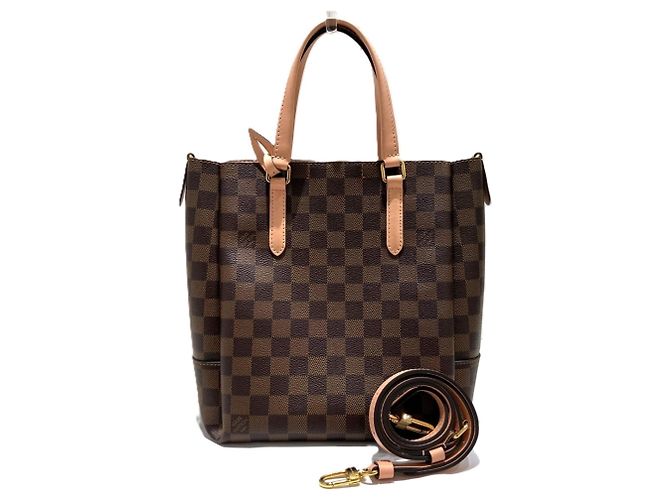 Louis Vuitton Belmont Handtasche Braun