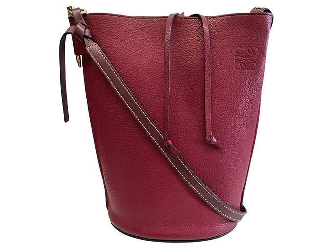 Borsa a secchiello Gate Loewe Rosso