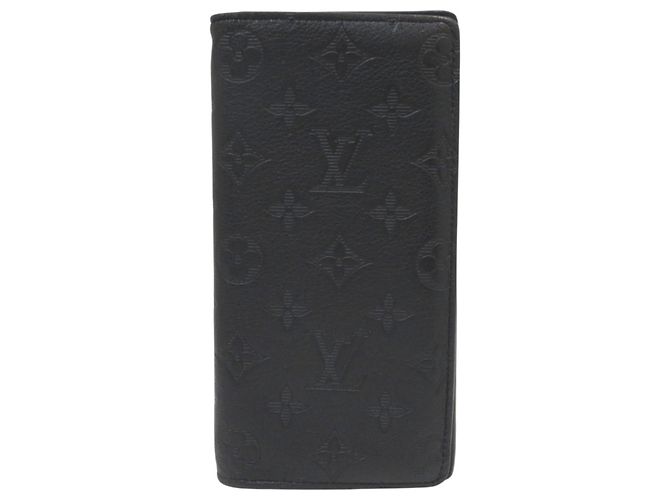 Portamonete Louis Vuitton Monogram Shadow Nero