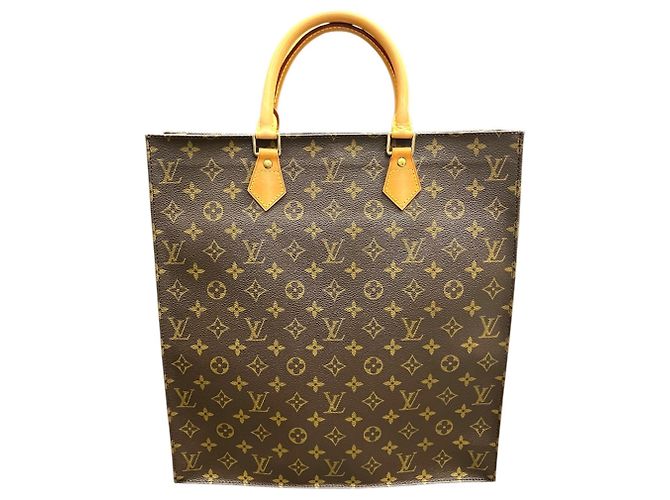 Sac Cabas Louis Vuitton Monogram Sac Plat Monogramme