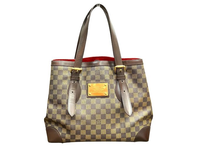 Borsa a tracolla Louis Vuitton Damier Hampstead MM Damier ebene