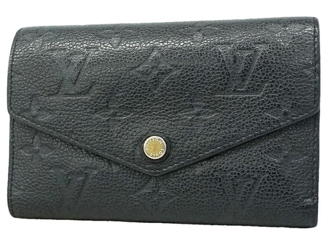Louis Vuitton Tri-Fold Wallet - Noir Black