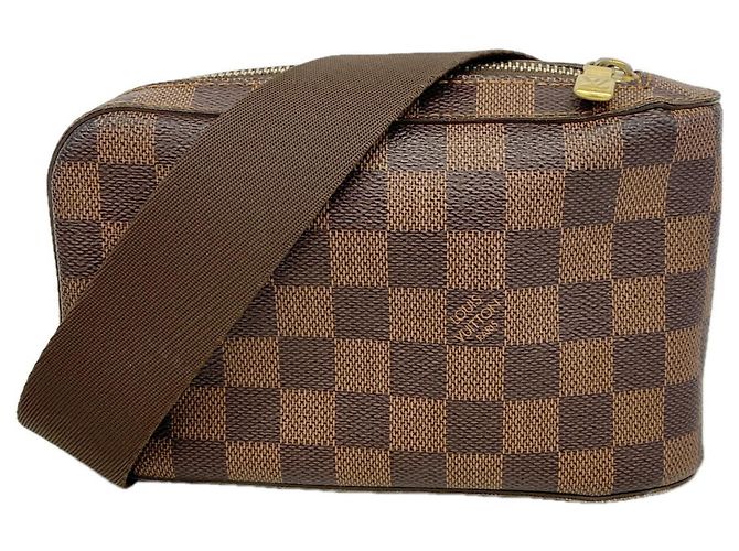 Bolso bandolera Louis Vuitton Damier Geronimos Damier ebene