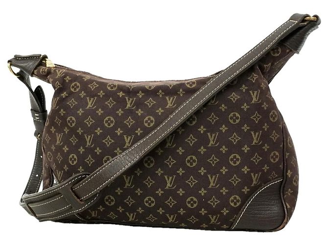 Bolsa de Ombro Louis Vuitton Monogram Mini Lin Boulogne Damier ebene
