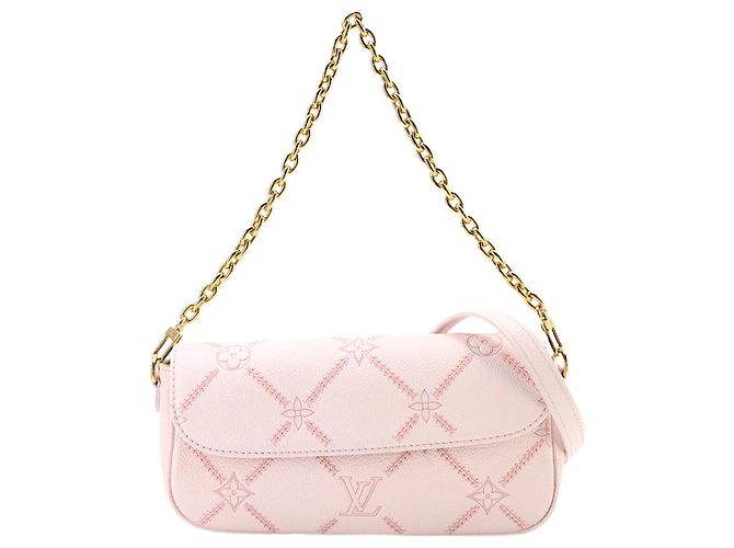 Bolsa de Ombro Louis Vuitton Monogram Empreinte Rosa