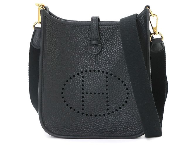 Hermès Bolsa de ombro Hermes Evelyne Amazon TPM Preto