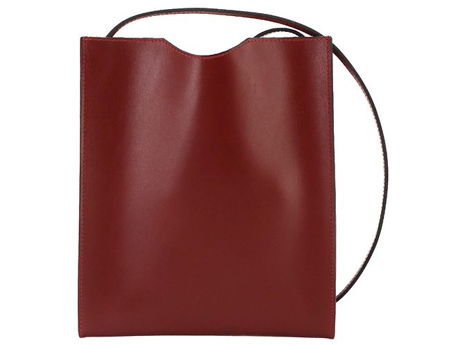 Hermès Hermes Onimaitou Shoulder Handbag Pochette Red