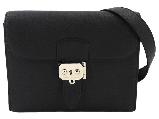 Hermès Hermes Sack à Depeche 21 Shoulder Handbag Noir
