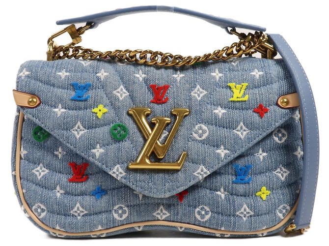Louis Vuitton New Wave Denim MM Blue