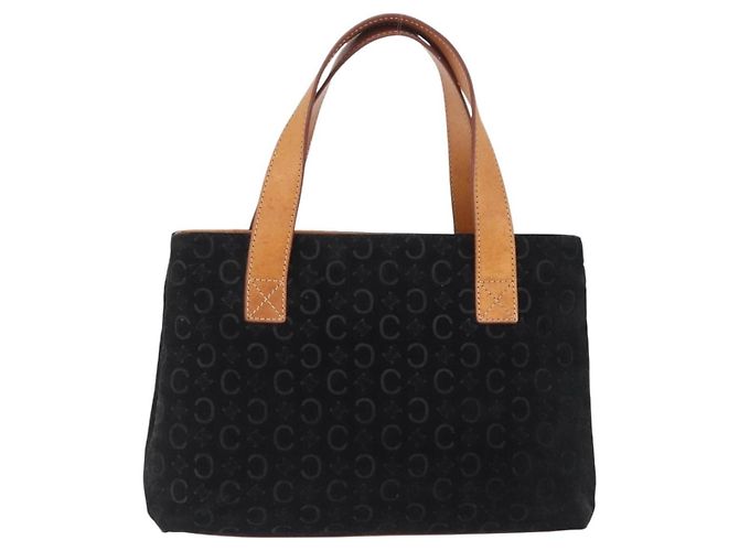 Céline Celine C Macadam Suede Noir